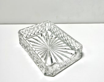 Vintage Waterford Crystal Notepad Holder 'Westford'