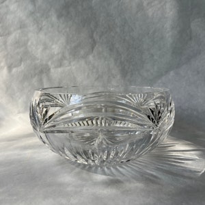 Vintage Marquis by Waterford Calais Fine Crystal Bowl / Collectible Heirloom Decorative Bowl