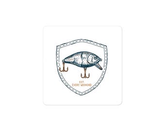 Crankbait-Schutzaufkleber – Angelaufkleber, Geschenkidee für Angler, Weihnachtsgeschenk für Angler, Aufkleber für die Angelbox