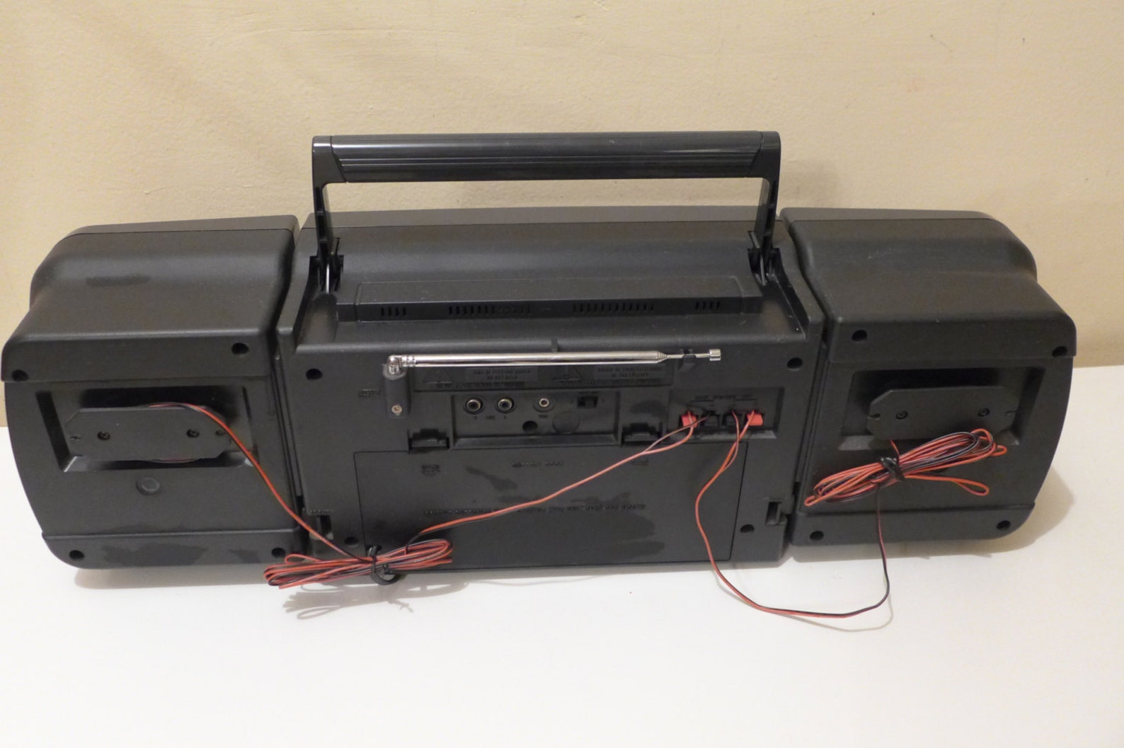 Vintage General Electric GE Boombox Ghetto Blaster Detachable Etsy