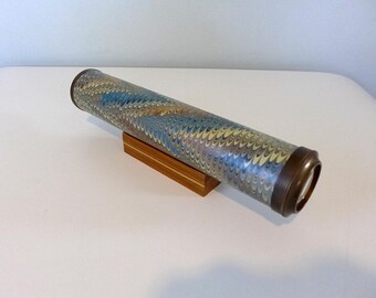 Vintage Van Cort Private Eye Spy Polemoscope Viewer, Woodgrain