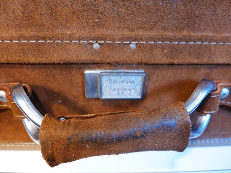 Chocolate Brown Suede Hartmann Halston 
