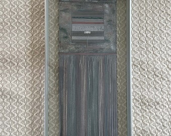 Vintage Ron Brejtfus Circlet Textile Art Abstract Sun 70s Panton