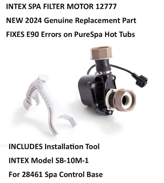 Pompe Spa E90 Code Hot Tub Spa Intex Tungstu00e8ne LE PLUS