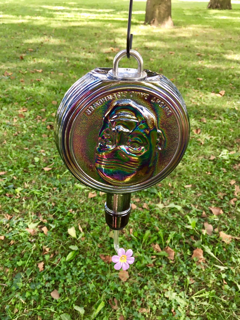 9 Repurposed Hummingbird Nectar Feeder Vintage Dwight Etsy