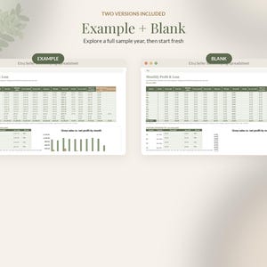 Hoja de cálculo de contabilidad de Etsy en Google Sheets, Rastreador de ganancias de vendedores de Etsy, Calculadora de tarifas, Plantilla de impuestos sobre ingresos y gastos, Pequeña empresa imagen 8