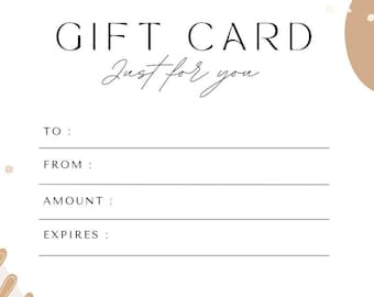Beach Lover’s Gift Card