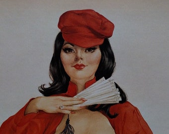 Vargas Girls Artwork - Playboy Magazine 1973