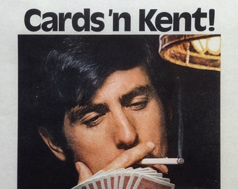 1970s Kent Cigarettes Original Magazine Advertisement