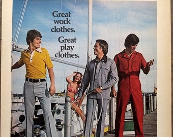 1970s Dickies Original Magazine Advertisement