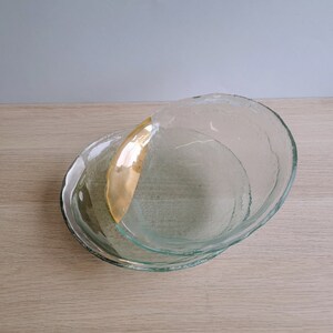 Fused Glass Plate Set: Gold/Platinum Accent Dinnerware image 10
