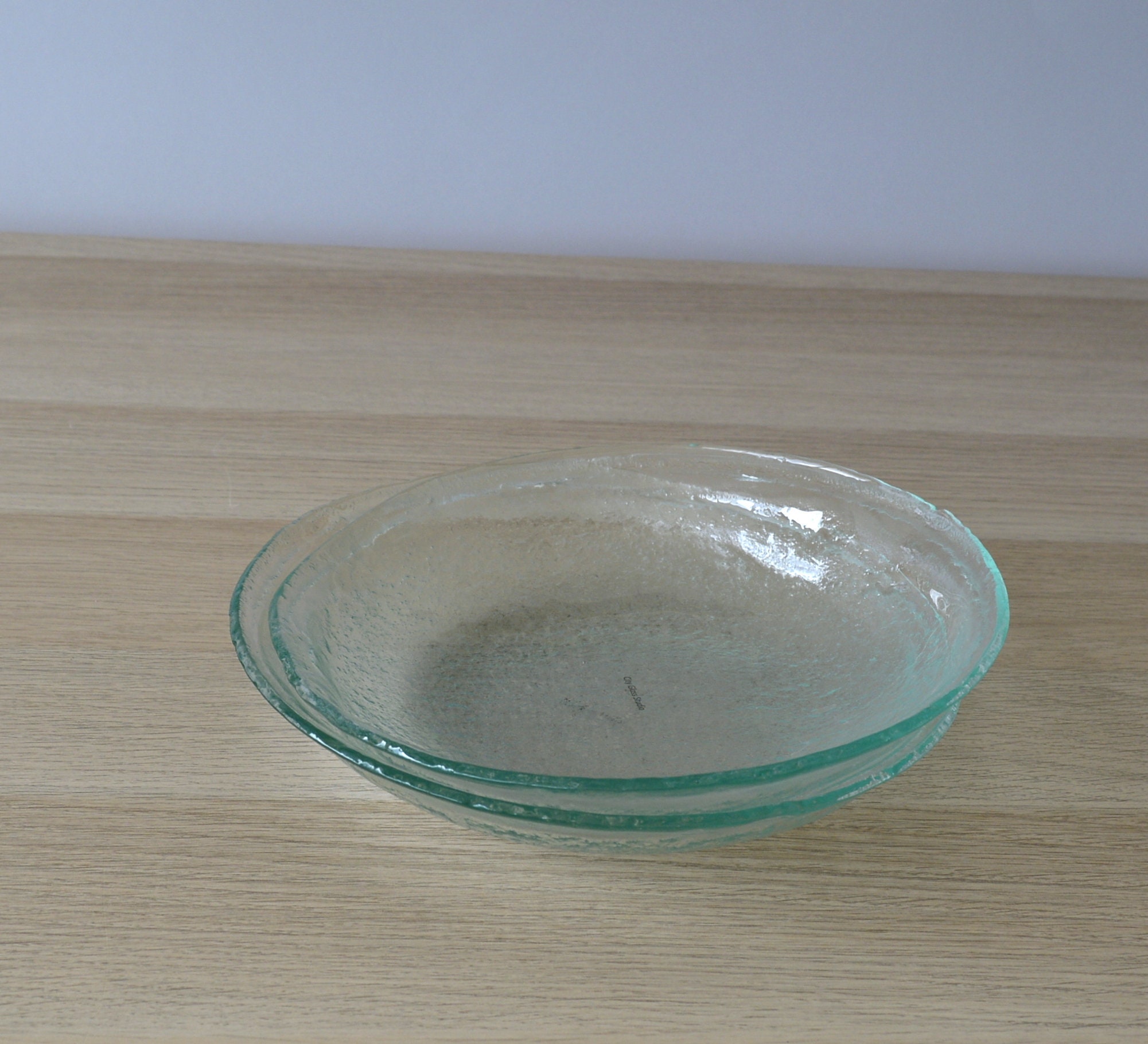 Set of 2 Fused Glass Salad / Pasta Bowls. Set of 2 Glass Pasta Etsy