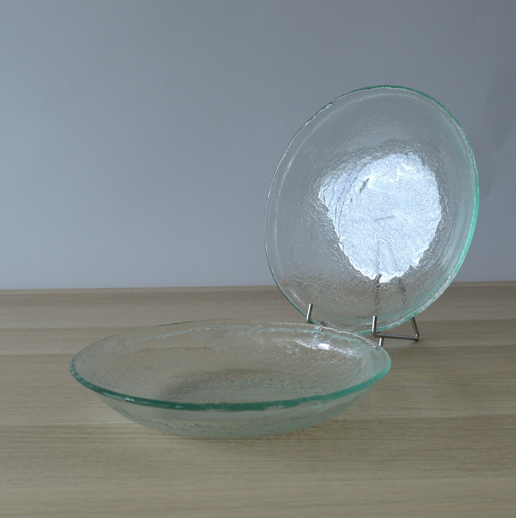 Set of 2 Fused Glass Salad / Pasta Bowls. Set of 2 Glass Pasta Etsy