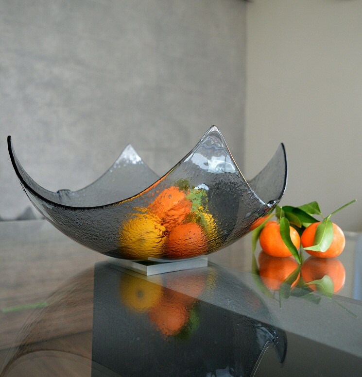 Amazon.com: ZMQJEQANBG Vintage Fruit Bowl, Cracked Ceramic