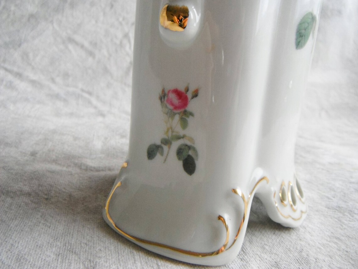 Pink Rose China Vase Etsy