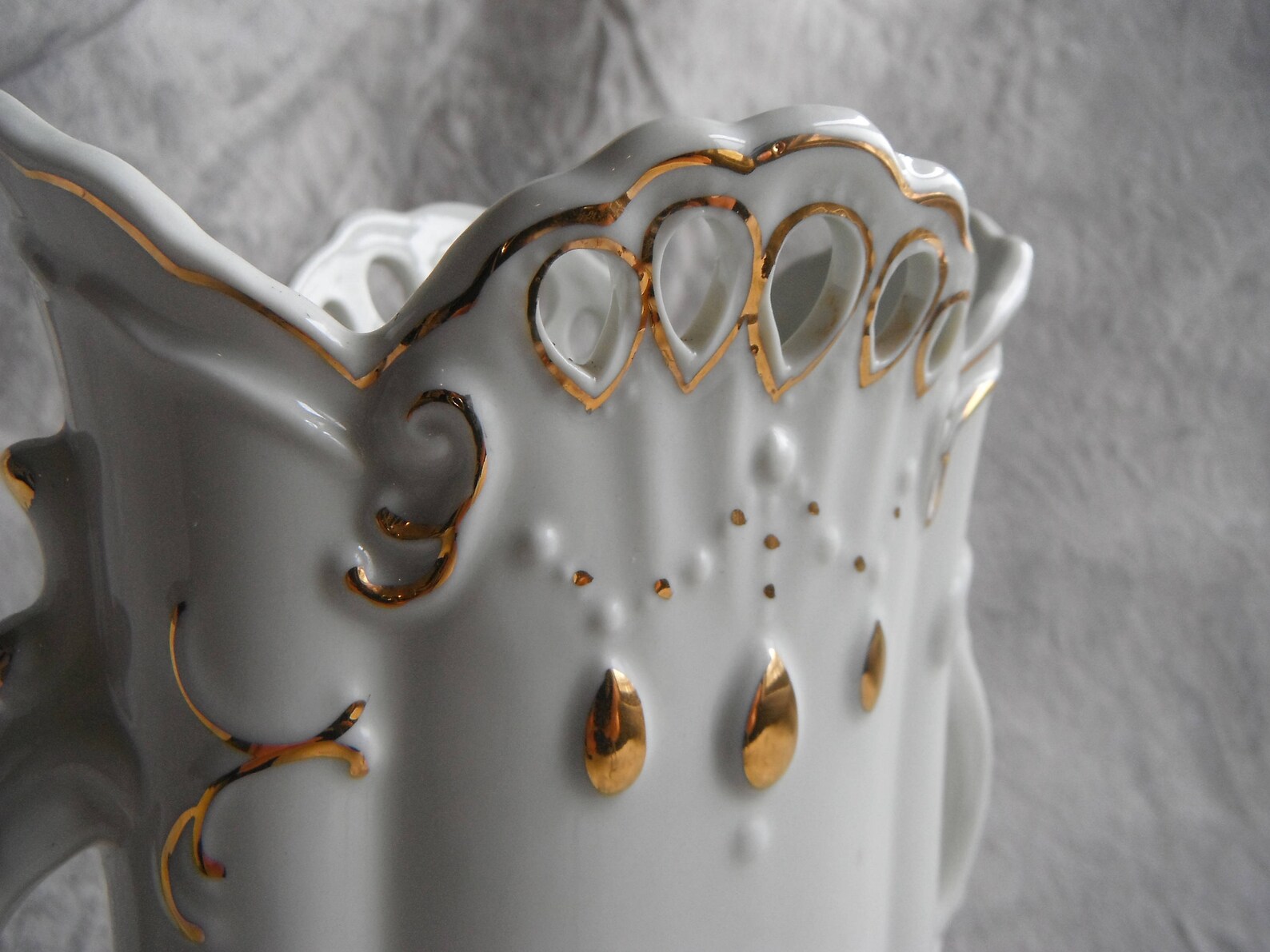 Pink Rose China Vase Etsy