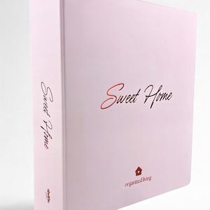 Home Organization Binder - Letter Size