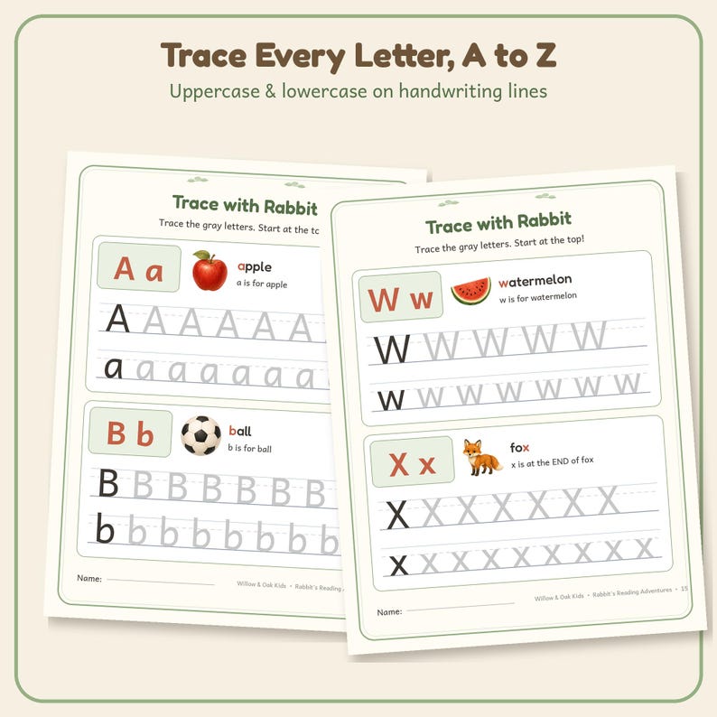 Trace Abc R Alphabet Tracing Worksheets, Letter Sounds & Sight Words Printable ...