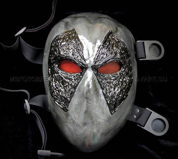 Deadpool X Force Mask Etsy