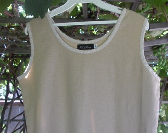 Tank Top Linen / Rayon