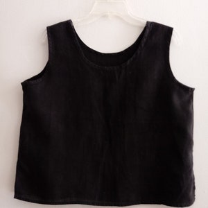 100% linen Tank Top
