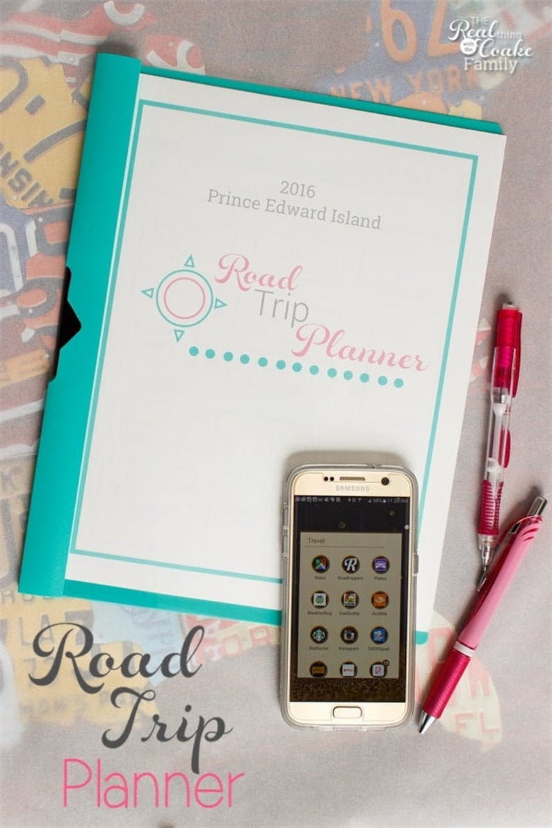 Road Trip Planner, Vacation Planner, Trip Planner, Plan a Road Trip