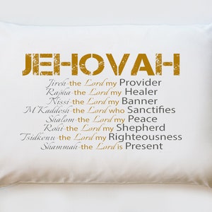 Jehovah - Names of God pillowcase