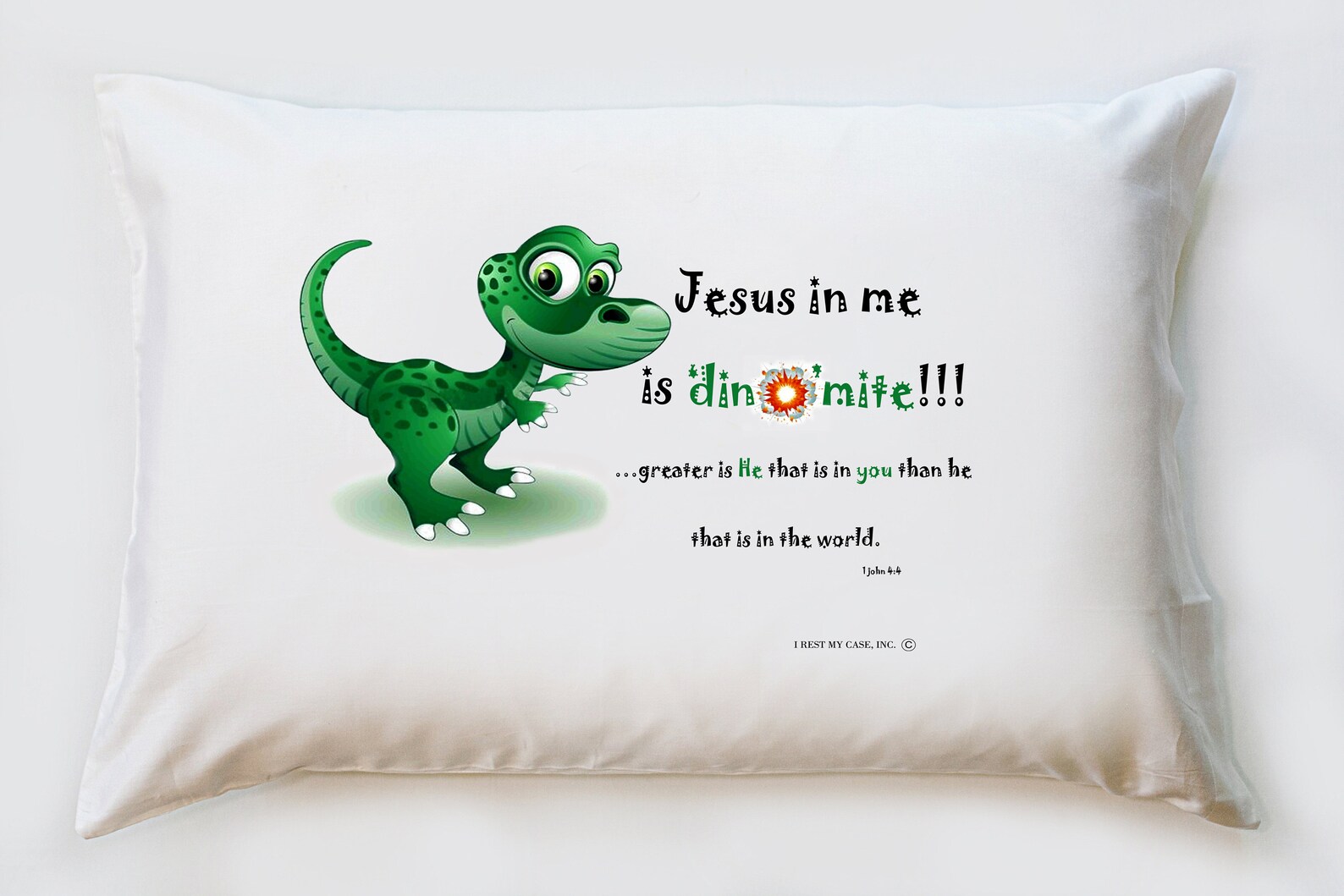 Dinosaur Pillowcase Etsy
