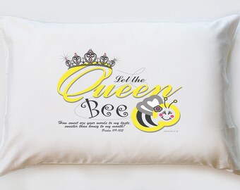 Queen Bee pillowcase