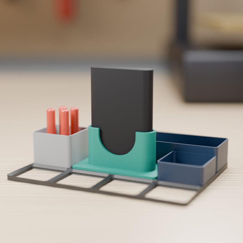 Carousel Card Filing Samsung T9 Holder - Wall Mount, Desk Stand & Gridfinity, Exact Fit ...