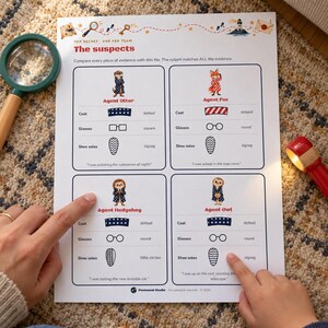 Printable Spy Escape Room for Kids Ages 7-12, Two Difficulty Levels, Secret Agent Mission & Treasure Hunt at Home image 2