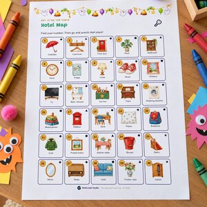 Monster Birthday Party Game Printable, Kids Escape Room Ages 6-10, Two Levels, Monster Mystery Game & Treasure Hunt at Home zdjęcie 3