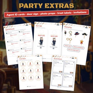 Printable Spy Escape Room for Kids Ages 7-12, Two Difficulty Levels, Secret Agent Mission & Treasure Hunt at Home image 11
