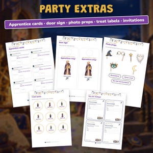Printable Wizard School Escape Room for Kids Ages 7-11, Two Difficulty Levels, Magic Mystery Game & Treasure Hunt at Home image 11