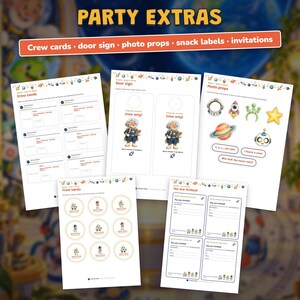 Space Birthday Party Game Printable, Kids Escape Room Ages 6-10, Two Levels, Outer Space Mystery & Treasure Hunt at Home image 11