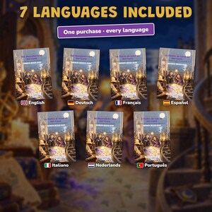 Printable Wizard School Escape Room for Kids Ages 7-11, Two Difficulty Levels, Magic Mystery Game & Treasure Hunt at Home image 12