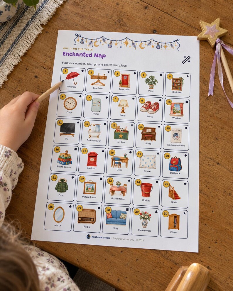 Printable Wizard School Escape Room for Kids Ages 7-11, Two Difficulty Levels, Magic Mystery Game & Treasure Hunt at Home image 3