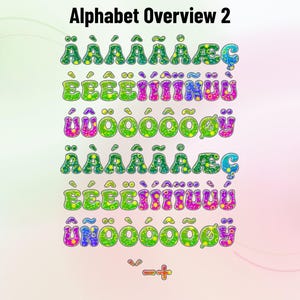 Doodle-Pop-01 - Pop Art Stacked Doodle Color Font | Warp Effects & SVG/PNG Export App image 6