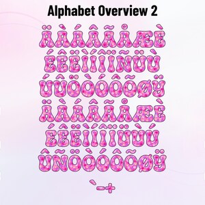 Doodle-Paws-1 - Colorful Paw Prints Stacked Color Font | Warp Effects & SVG/PNG Export App immagine 6