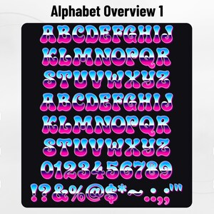 Retrowave-Sunset-01 - Synthwave Arcade Inspired Stacked Color Font | Warp Effects & SVG/PNG Export App image 5