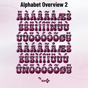 Flowerpower-03 - 70s-Inspired Flowerpower Stacked Color Font | Warp Effects & SVG/PNG Export App image 6