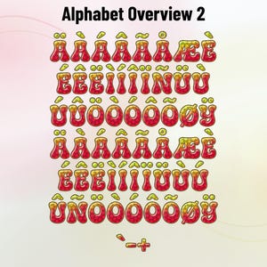 Halftone-Dots-1 - 70s-inspired Stacked Color Font | Warp Effects & SVG/PNG Export App image 6