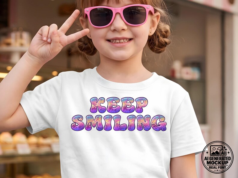 Iridiant-Doodles-1 - Dreamy Rainbow Stacked Doodle Color Font | Warp Effects & SVG/PNG Export App image 3