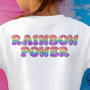 Rainbow-Blobs-1 - Rainbow Psychedelic Stacked Color Font | Warp Effects & SVG/PNG Export App image 4