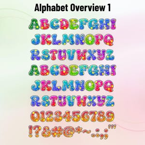 Doodle-Pop-01 - Pop Art Stacked Doodle Color Font | Warp Effects & SVG/PNG Export App image 5