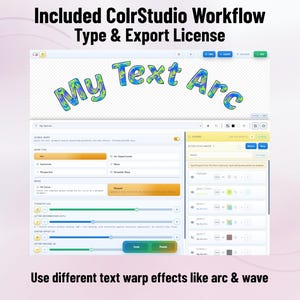 Flowerpower-03 - 70s-Inspired Flowerpower Stacked Color Font | Warp Effects & SVG/PNG Export App image 11