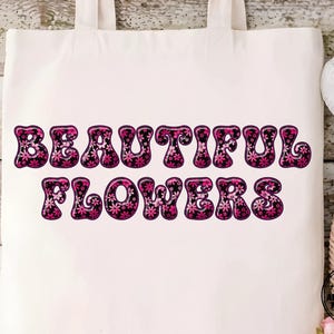 Flowerpower-03 - 70s-Inspired Flowerpower Stacked Color Font | Warp Effects & SVG/PNG Export App image 3
