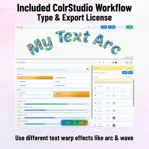 Doodle-Paws-1 - Colorful Paw Prints Stacked Color Font | Warp Effects & SVG/PNG Export App immagine 11