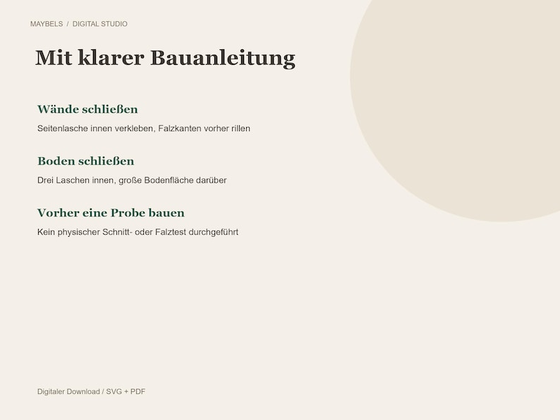 Adventskalender Häuser SVG und PDF – 24 Zahlen, 3 Papierhaus Größen, nummerierte A4 Bastelvorlagen für Weihnachten image 4