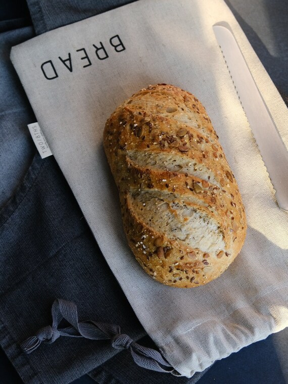 Linen Bread Bag